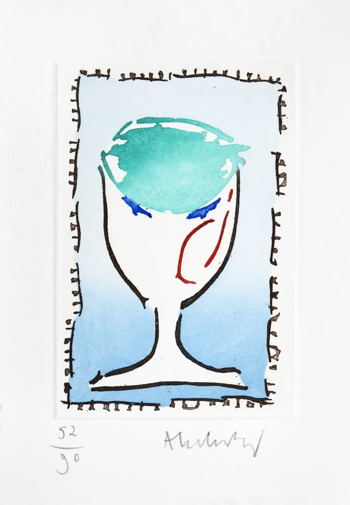 Etching Alechinsky - Cigüe