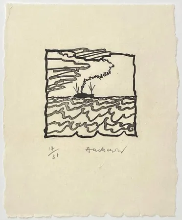 Etching Alechinsky - Composition