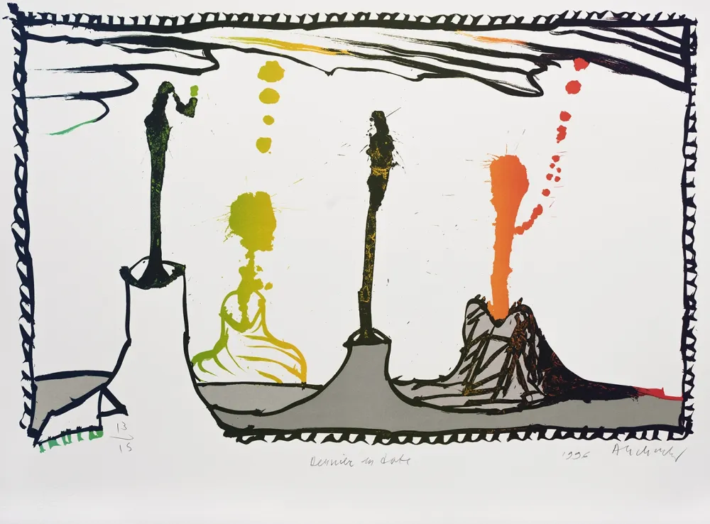 Lithograph Alechinsky - Derniers en date