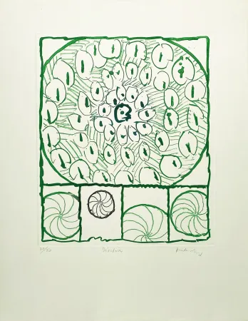 Etching Alechinsky - Dévidoirs