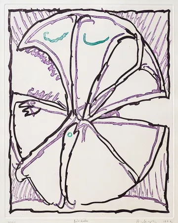 Engraving Alechinsky - Dévidoirs