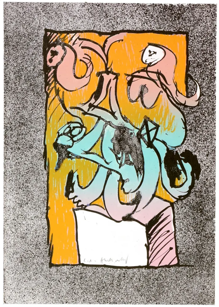 Lithograph Alechinsky - Digitale