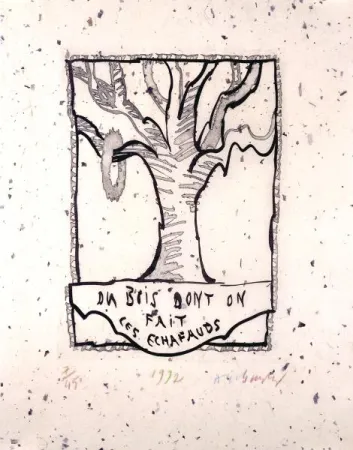 No Technical Alechinsky - Du bois dont on fait les échafauds 