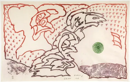 Etching Alechinsky - Dulle Griet