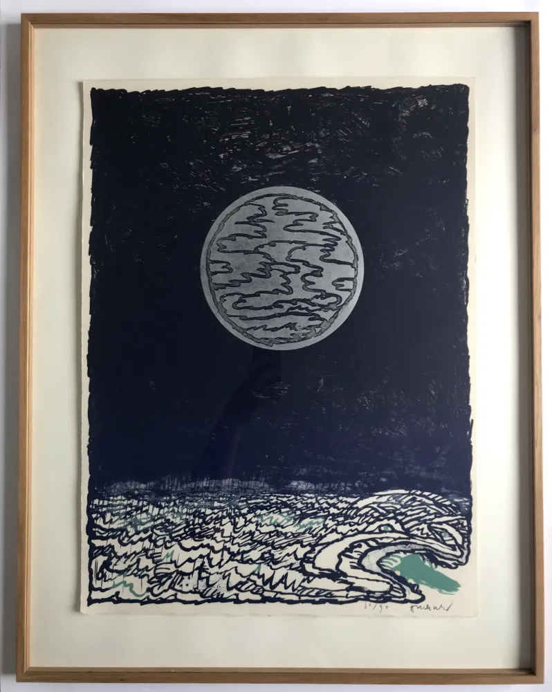 Etching Alechinsky - Eau dormante