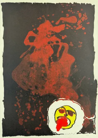 Lithograph Alechinsky - Edgar