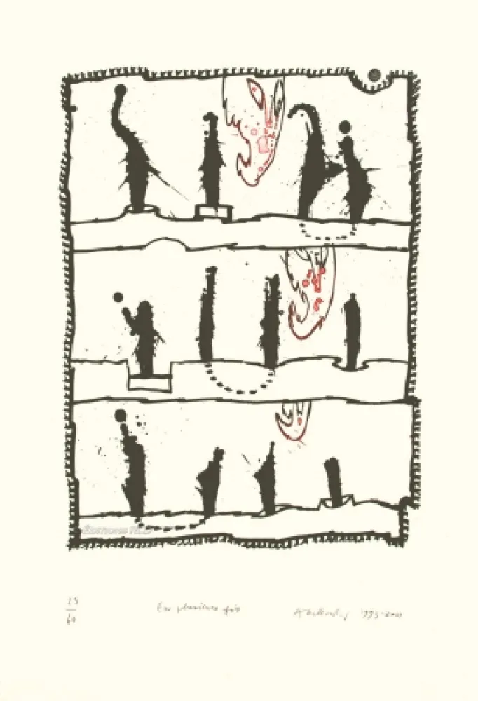 Etching And Aquatint Alechinsky - En plusieurs fois