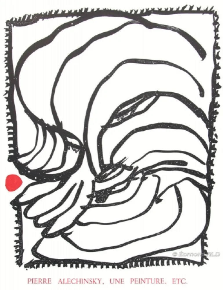 Illustrated Book Alechinsky - En Puisaye N°3