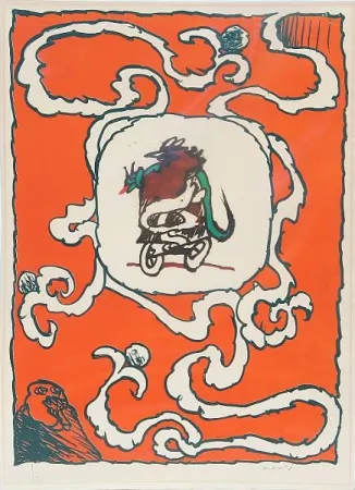 Lithograph Alechinsky - Estampe de l'affiche