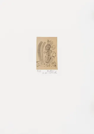 Lithograph Alechinsky - Expériences sans l'expérience 05