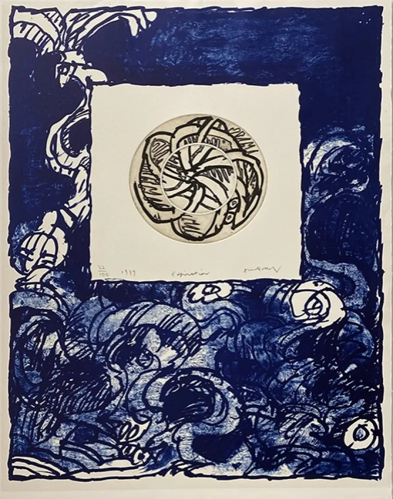 Etching Alechinsky - Expiration