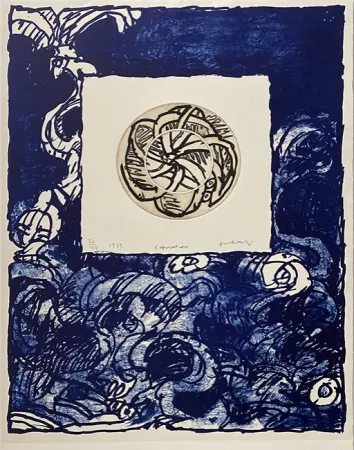 Etching Alechinsky - Expiration