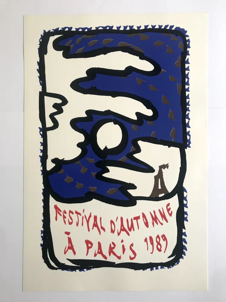 Screenprint Alechinsky - Festival d'automne à Paris AVL