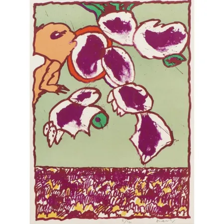 Lithograph Alechinsky - 