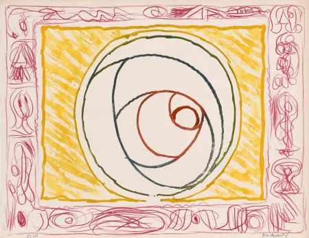 Engraving Alechinsky - Graffiti Sélénite