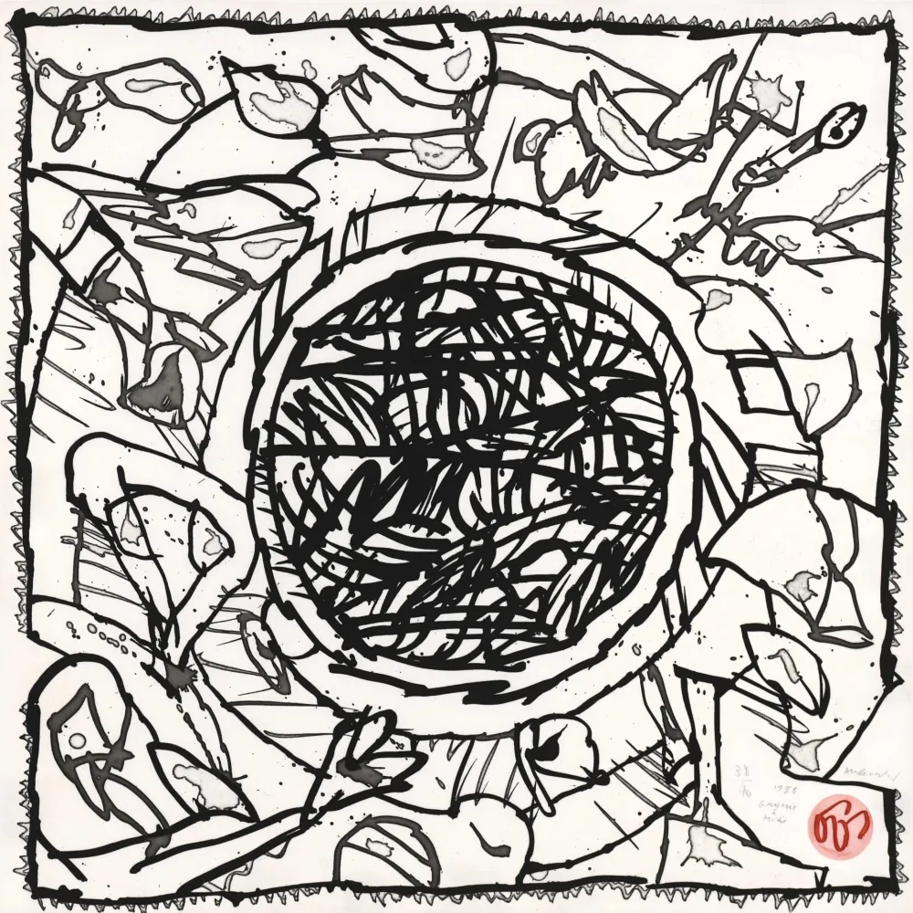 Etching And Aquatint Alechinsky - Griserie à midi