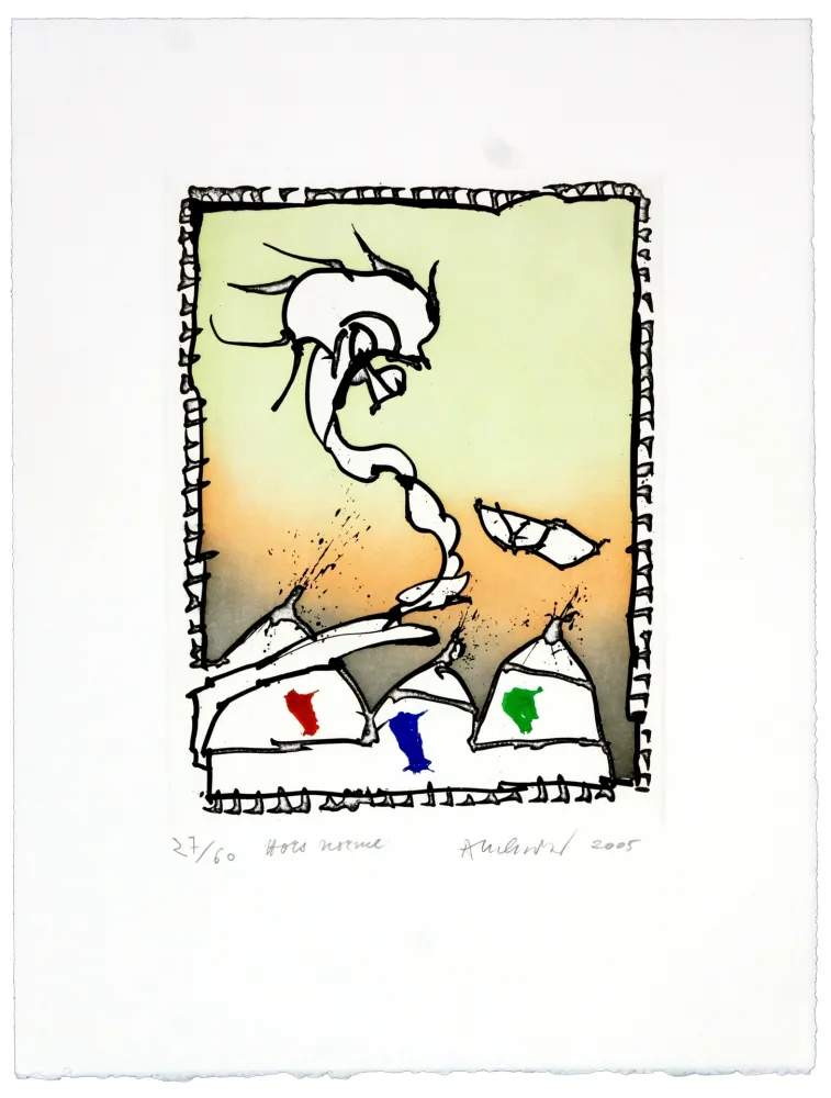 Etching Alechinsky - Hors Normes