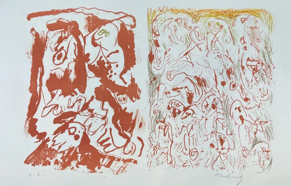 Lithograph Alechinsky - Hors-texte