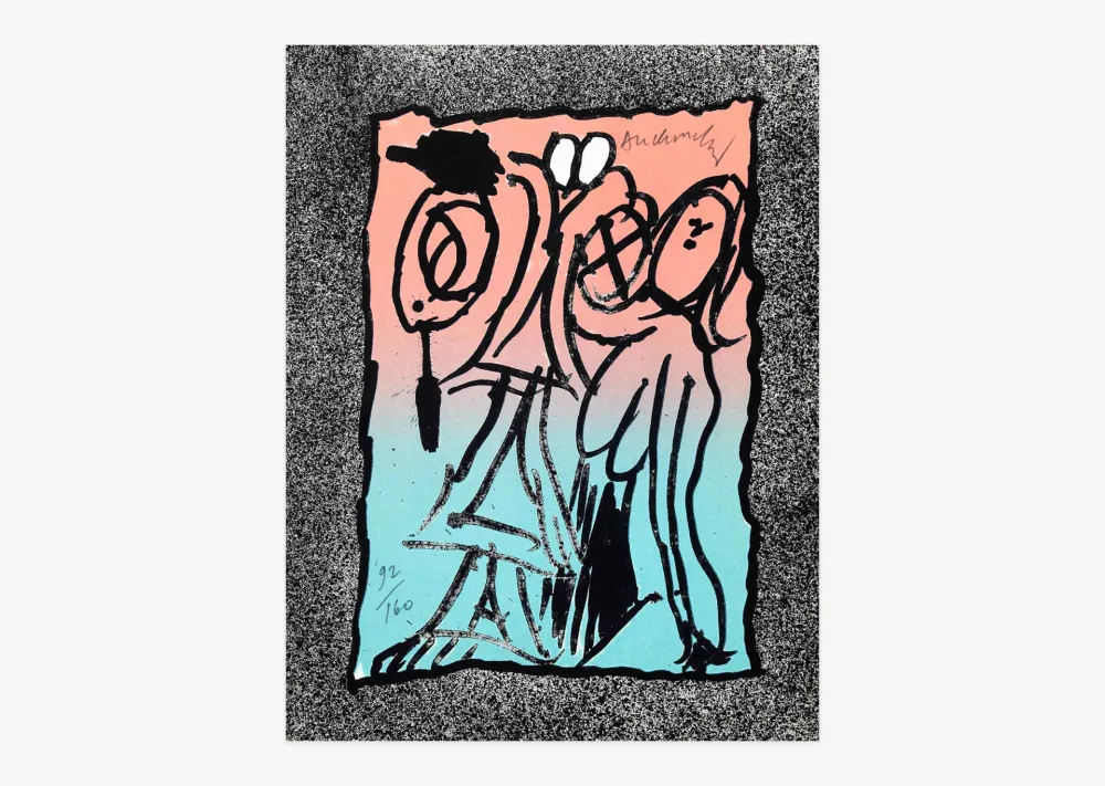 Lithograph Alechinsky - Infeuilletables 1 (les)