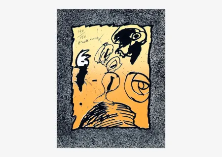 Lithograph Alechinsky - Infeuilletables 3 (les)