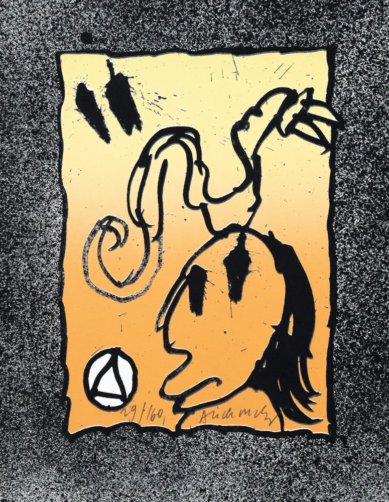 Lithograph Alechinsky - Infeuilletables 4 (les)