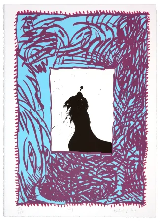 Lithograph Alechinsky - Jours Ouvrables I