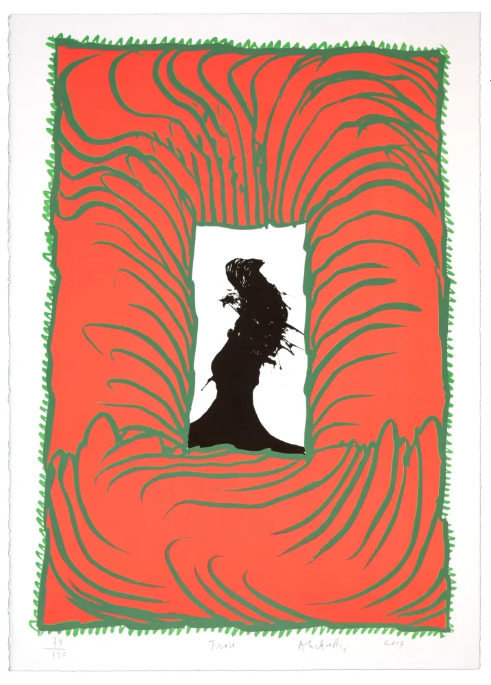 Lithograph Alechinsky - Jours Ouvrables III