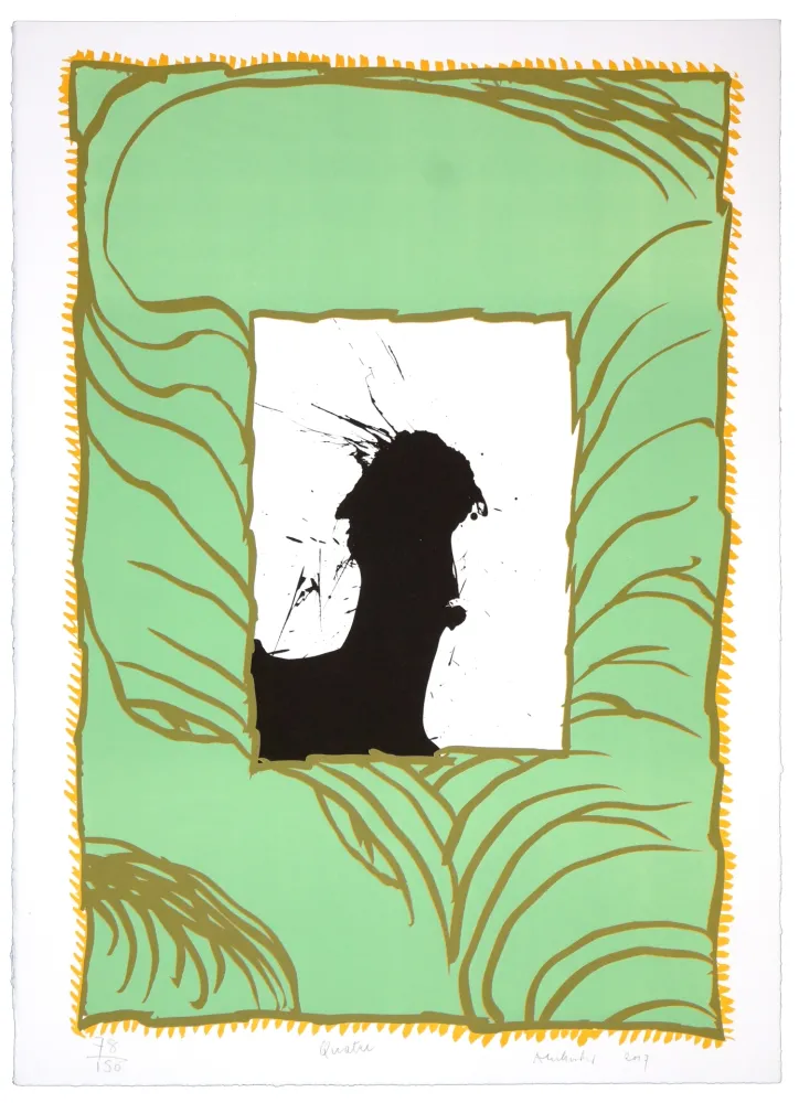 Lithograph Alechinsky - Jours Ouvrables IV