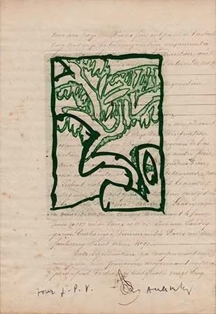 Etching Alechinsky - La vie comme elle tourne