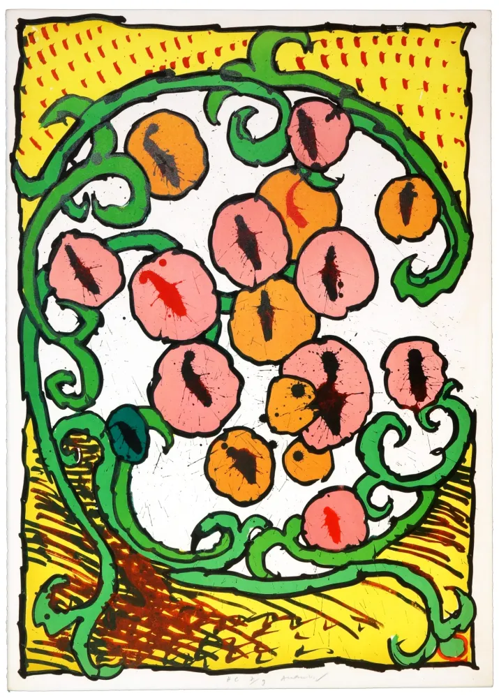 Lithograph Alechinsky - Labyrinthe d'Apparat III