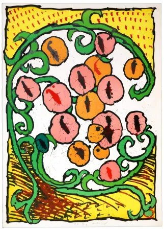 Lithograph Alechinsky - Labyrinthe d'Apparat III