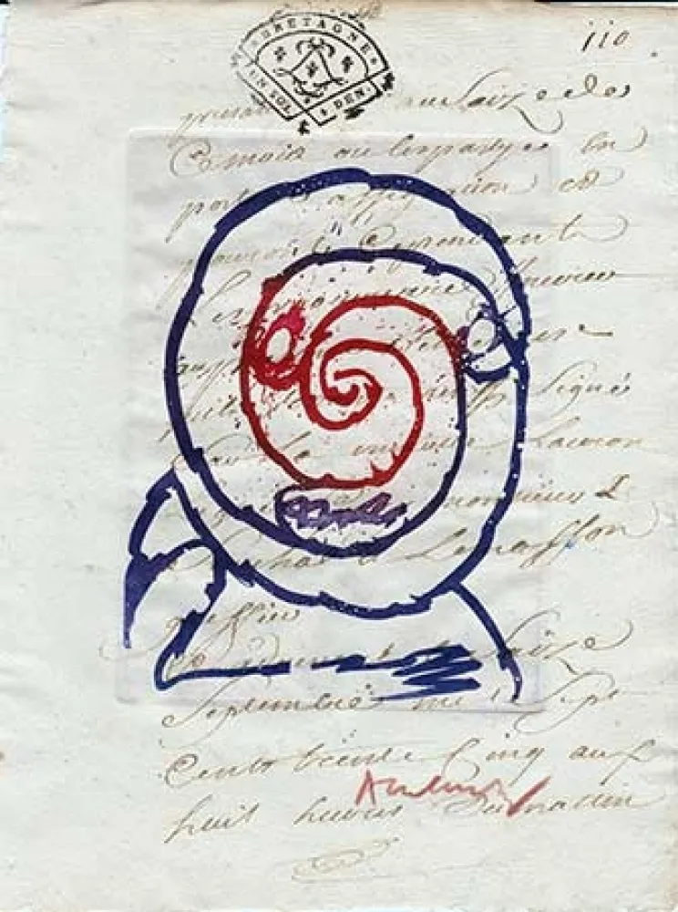 Etching Alechinsky - L'avenir de la propriété