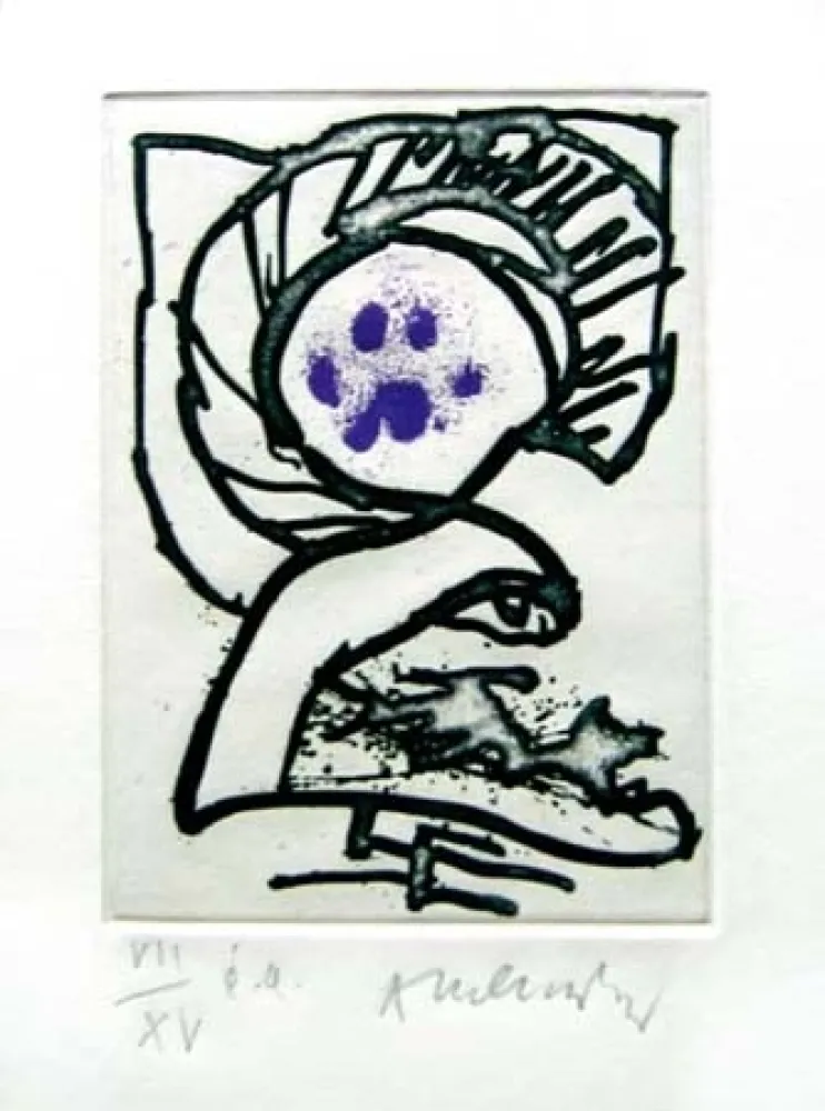 Illustrated Book Alechinsky - Le carnet du chat sauvage