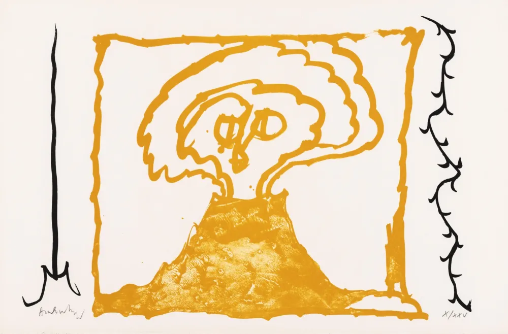 Lithograph Alechinsky - Le rêve de l'ammonite 06