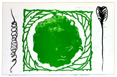 Lithograph Alechinsky - Le rêve de l'ammonite 11