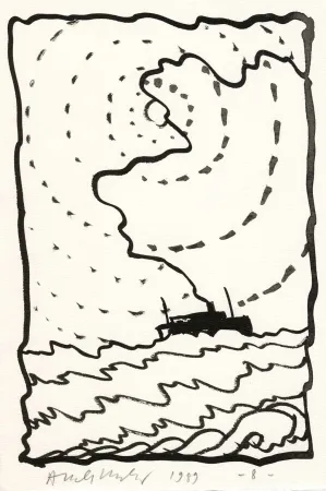 Illustrated Book Alechinsky - Le Volturno