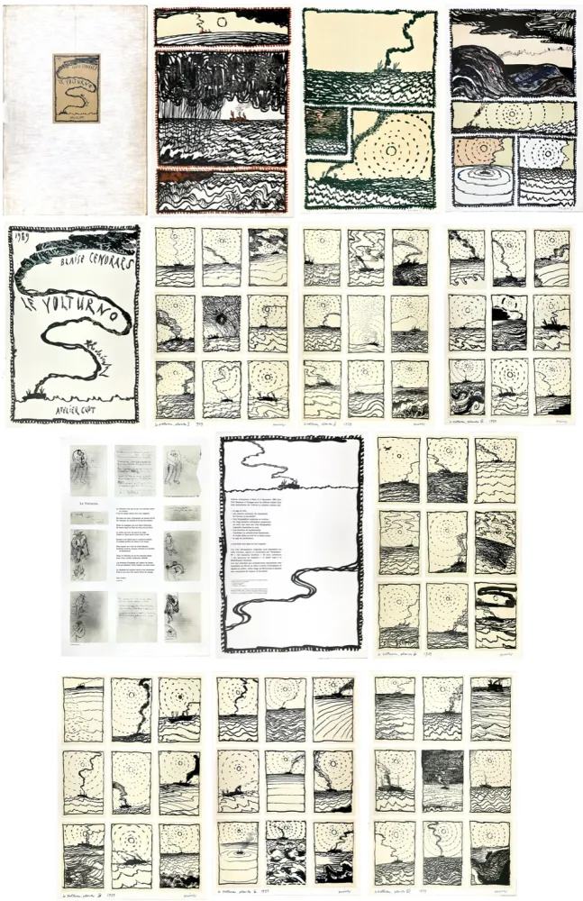 Lithograph Alechinsky - Le Volturno (album complet)