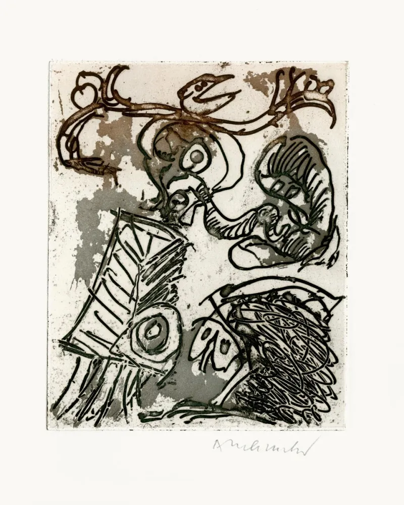 Illustrated Book Alechinsky - L'espace d'un doute