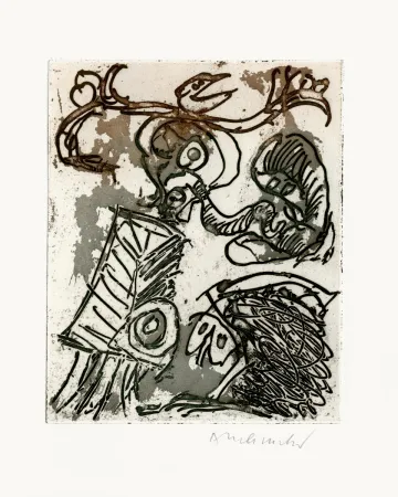 Illustrated Book Alechinsky - L'espace d'un doute