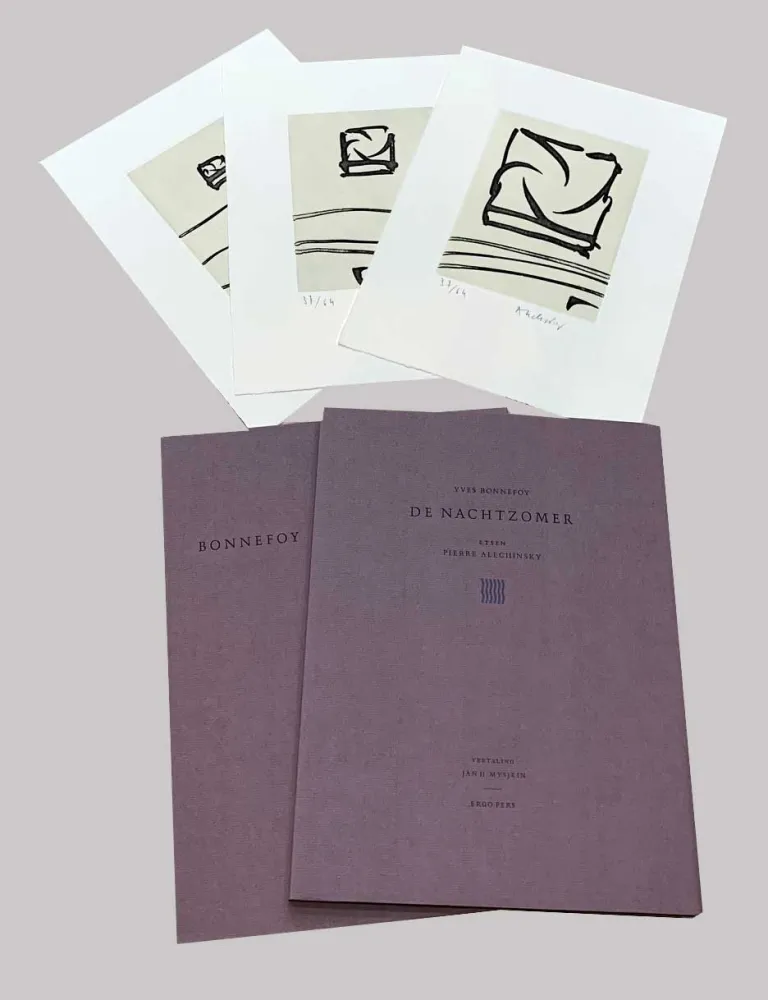 Illustrated Book Alechinsky - L'été de nuit