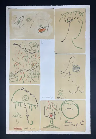 No Technical Alechinsky - Litho-Mots