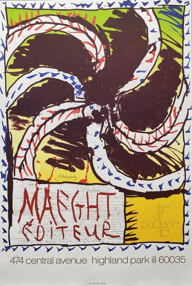 Poster Alechinsky - Maeght Editeur