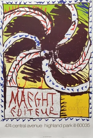 Poster Alechinsky - Maeght Editeur