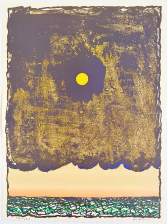 Lithograph Alechinsky - Marée basse