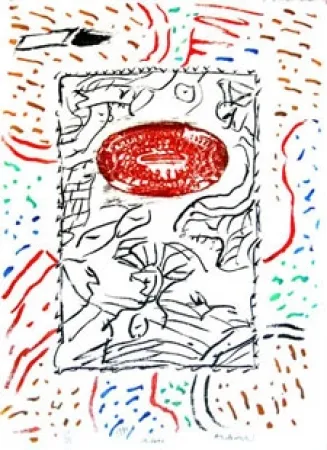 Etching Alechinsky - Milano