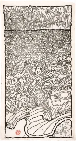 Engraving Alechinsky - Mouvement couvrant