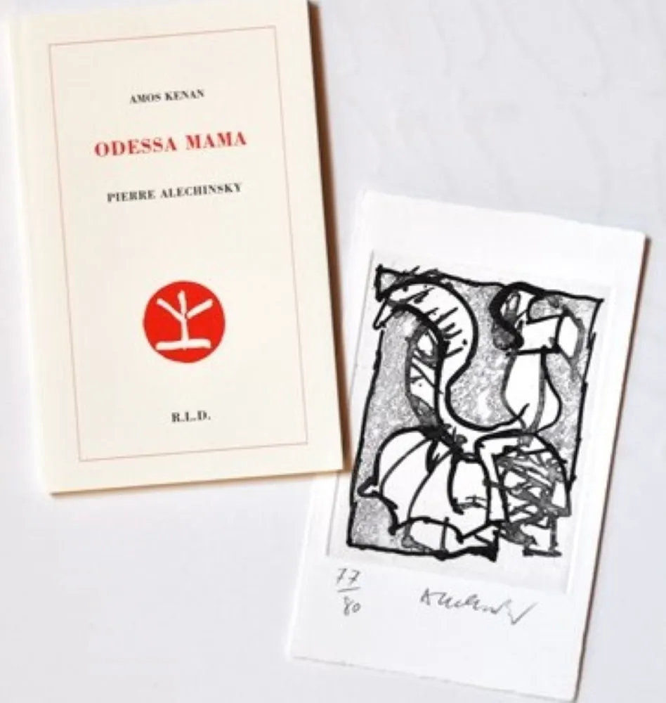 Illustrated Book Alechinsky - Odessa Mama / Margelle