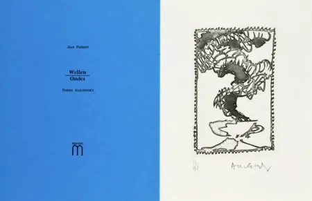 Illustrated Book Alechinsky - Ondes