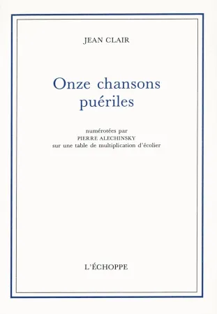 Illustrated Book Alechinsky - Onze chansons puériles