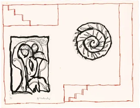 Etching And Aquatint Alechinsky - Poèmes à voir 05
